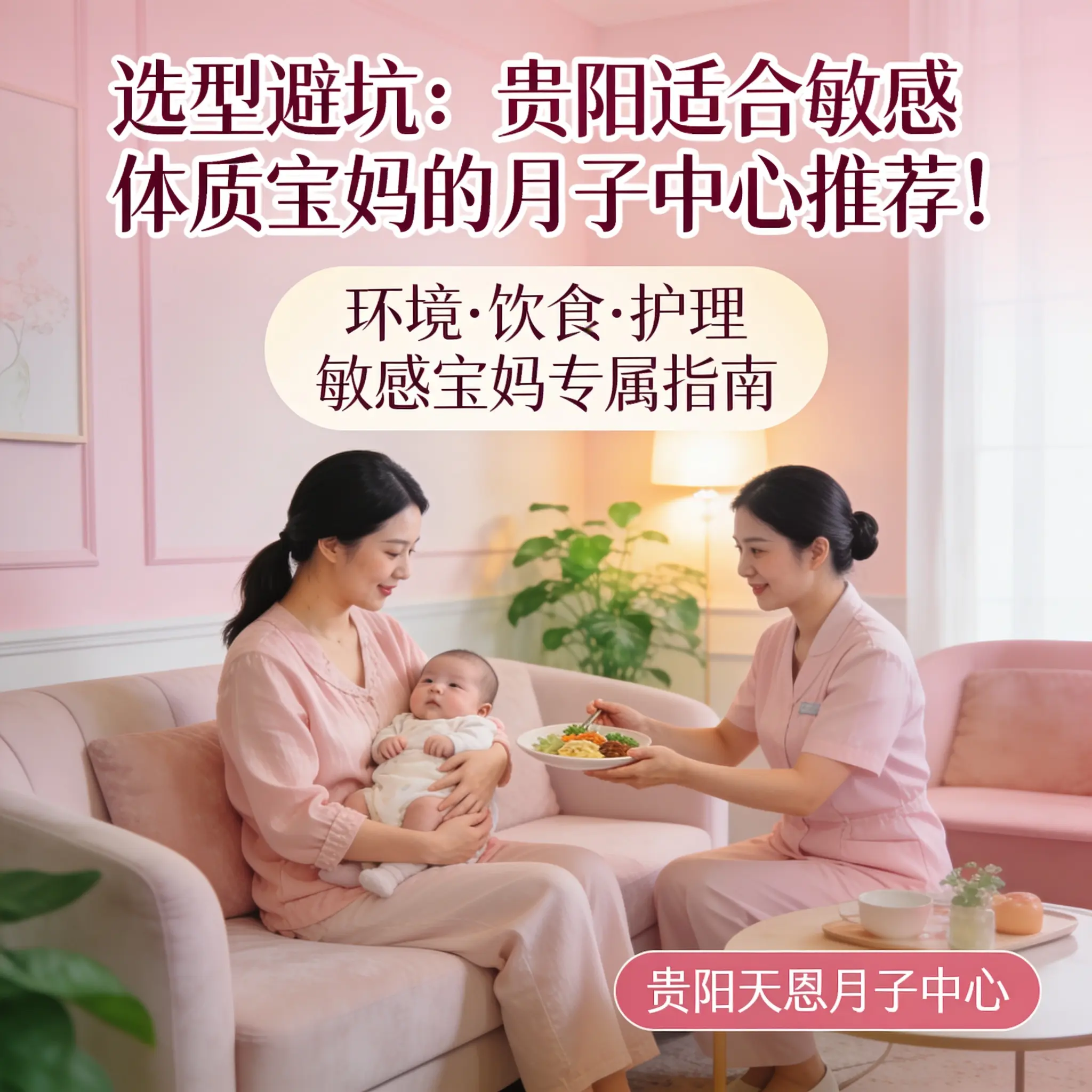 选型避坑：乌当适合敏感体质宝妈的月子中心推荐！